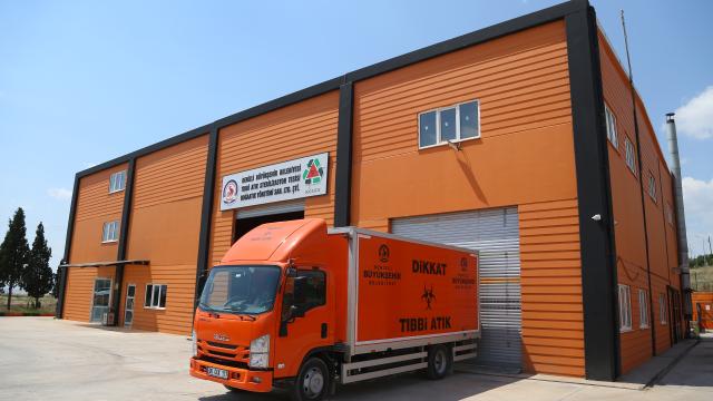 Denizli'deki tıbbi atık sterilizasyon tesisinin kapasitesi artırıldı